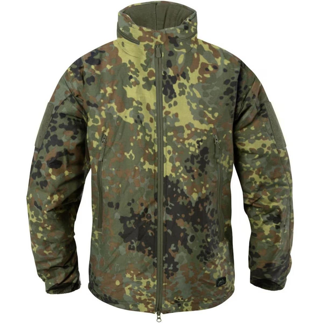 Тактическая зимняя куртка Helikon Level 7 Climashield Apex 100 g Flecktarn 2XL - изображение 1