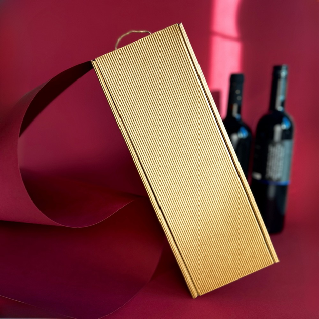 Pudełko na wino Idea Home Kraft 6 szt. (5902308736320) - obraz 9