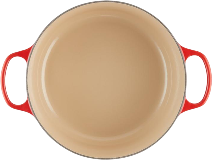 Garnek LeCreuset Signature okrągły czerwony 22 cm (0024147260677) - obraz 5
