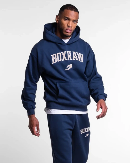 Худі BOXRAW East Street S Синє - зображення 6