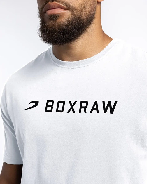 Футболка BOXRAW ABC M Біла - изображение 8