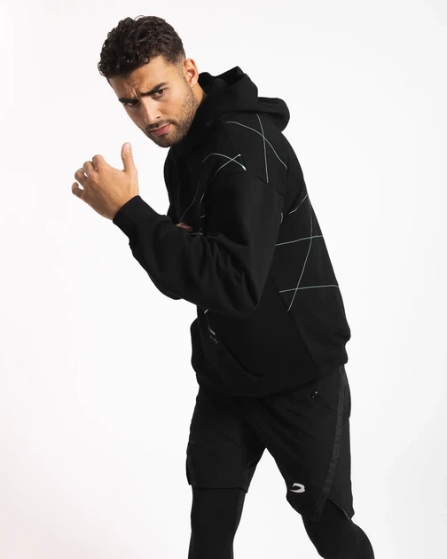 Худі BOXRAW Disciplined Thought/Action Oversized XL Чорне - Фото 7 Худі BOXRAW Disciplined Thought/Action Oversized XL Чорне - изображение 7