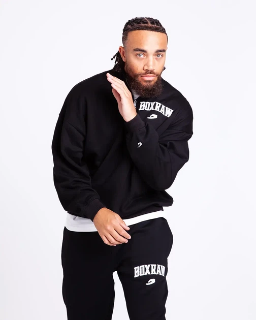 Кофта BOXRAW East Street 1/4 Zip XL Чорна - изображение 4