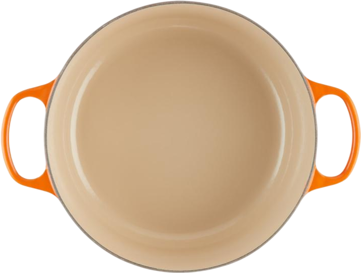 Garnek LeCreuset Signature okrągły pomarańczowy 26 cm (0024147260929) - obraz 5
