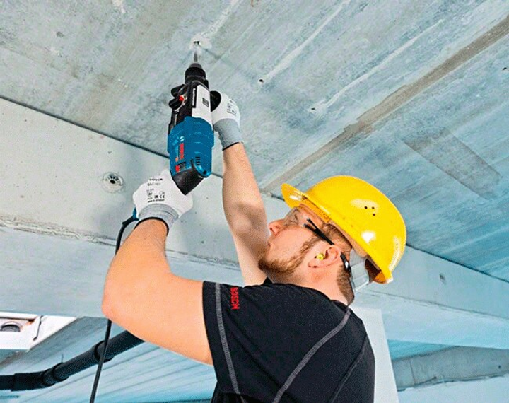Перфоратор Bosch Professional GBH 2-28 + плоскогубцы 180 мм (0611267500+1600A01TH7) - изображение 3