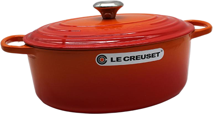 Каструля LeCreuset овальна чавунна червона 31 см (0024147263173) - зображення 1