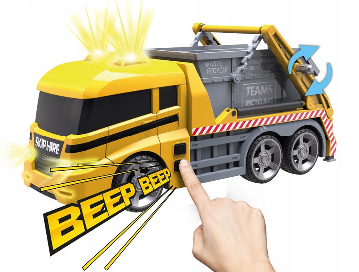 Wywrotka-śmieciarka HTI Teamster L&S Skip Lorry (5050841639414) - obraz 4