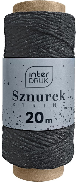 Zestaw sznurek na spulce Interdruk Satin Gold 20 m 12 szt (5902277345653) - obraz 4