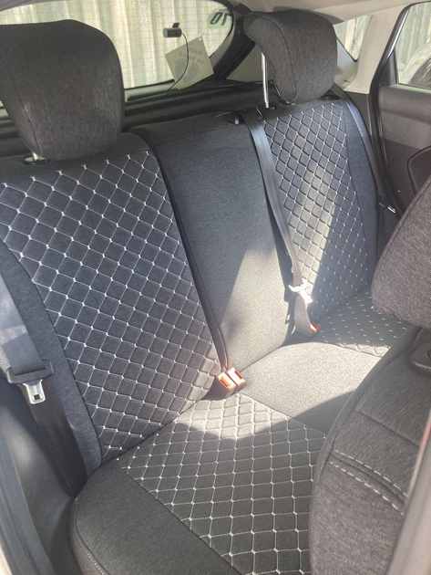 Автомобильные чехлы на сиденья Favorite Toyota YARIS серые 05-09 Тойота ...