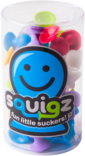 Klocki na przyssawkach Fat Brain Toys Squigz Zestaw startowy 24 szt. (811802020536) - obraz 1