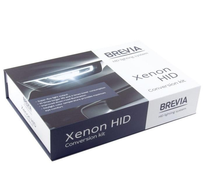 Комплект ксенона Brevia Н7 5000К+ Super Slim Canbus STM00867 - изображение 2