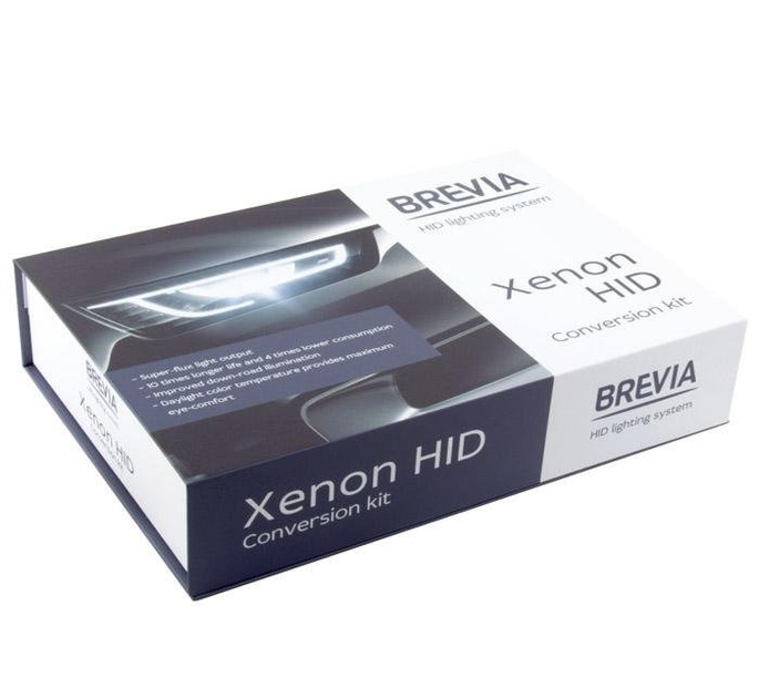 Комплект ксенона Brevia Н4 5000К + Super Slim Canbus STM00861 - Фото 2 Комплект ксенона Brevia Н4 5000К + Super Slim Canbus STM00861 - изображение 2