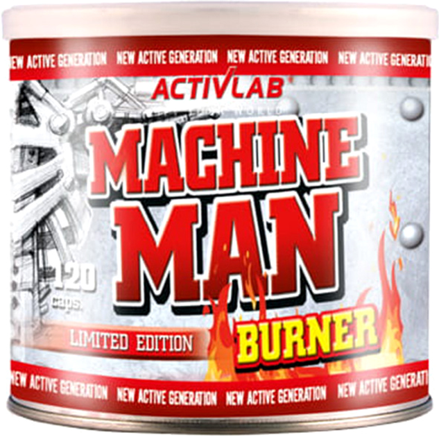 Харчова добавка ActivLab Machine Man Burner 120 капсул (5907368857107) - зображення 1