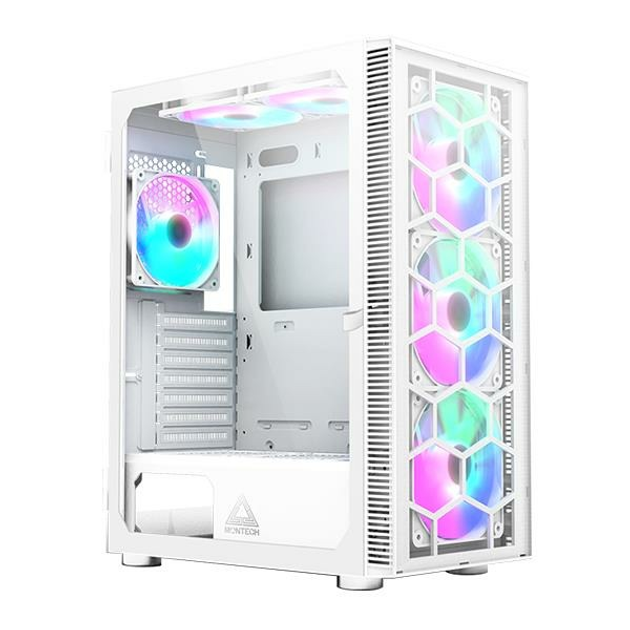 Корпус для ПК MONTECH X3 GLASS (W) - зображення 1