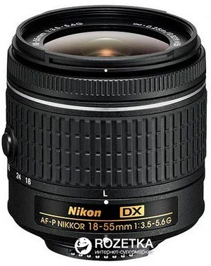 Фотоаппарат Nikon D5300 + AF-P 18-55mm Black Kit (VBA370K016