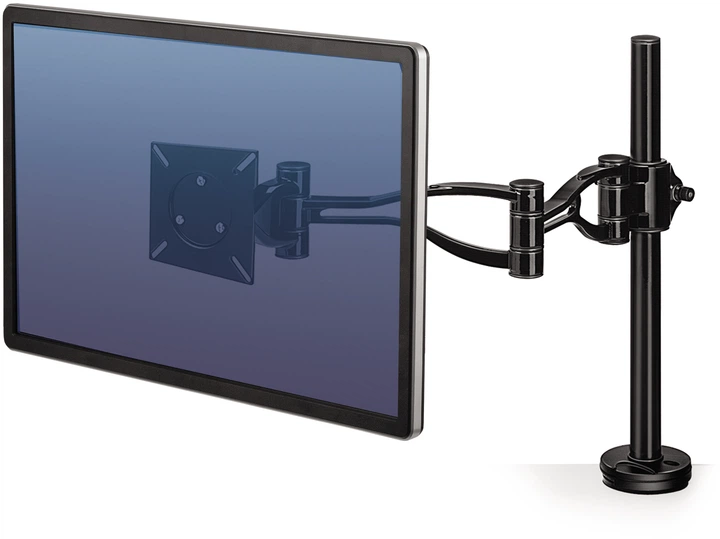 Uchwyt biurkowy do wyświetlacza Fellowes Vista 32" Black (8041601) - obraz 3