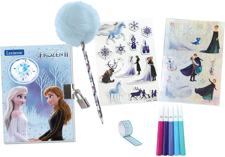 Щоденник Lexibook Disney Frozen секретний електронний (3380743089331) - зображення 2