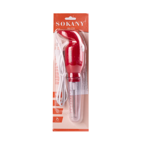 Капучинатор ручний Sokany SK-1733, червоний(SK1733R)(Sokany) - изображение 4