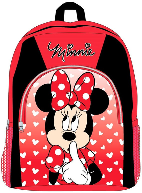 Рюкзак шкільний Disney Minnie 40 см Red/Black (8720193931036) - зображення 1