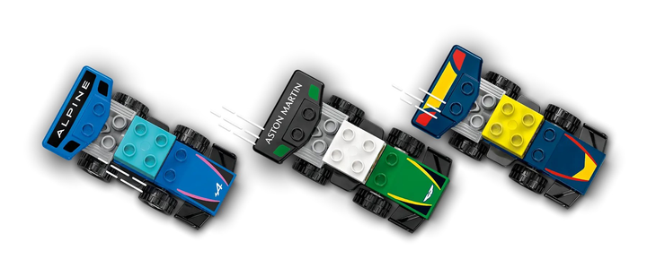 Конструктор LEGO DUPLO Боліди та гонщики F1 70 елементів (10445) - зображення 6