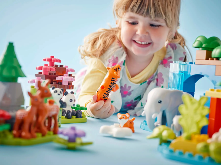Конструктор LEGO DUPLO Родини диких тварин 3 в 1 92 елементи (10446) - зображення 9