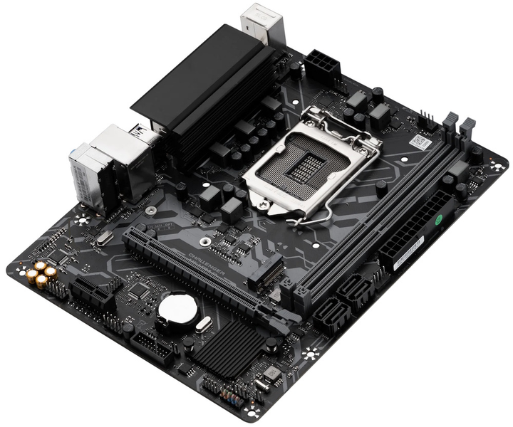 Мат.плата 1200 (H510) Maxsun Challenger H510M-R V2, H510, 2xDDR4, Int.Video(CPU), 4xSATA3, 1xPCI-E 16x 4.0, 1xPCI-E 1x, M.2 3.0, RTL8111H, 2xUSB3.2/2xUSB2.0, VGA/HDMI, MicroATX (MS-Challenger H510M-R V2) - изображение 5