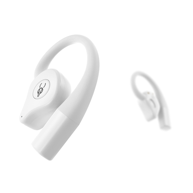 Спортивные Bluetooth наушники Sabbat Q12 Cloud White открытого типа (Белый) - изображение 3