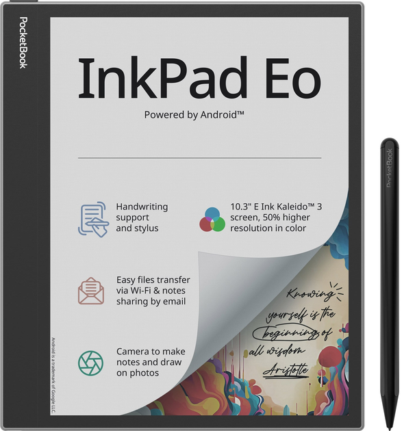 Електронна книга PocketBook InkPad Eo (PB1042) Mist Grey (PB1042-M-WW) - зображення 3