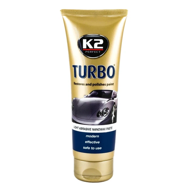 Паста для полірування кузова K2 Turbo Tempo 230 г (EK004 ) - Фото 1 Паста для полірування кузова K2 Turbo Tempo 230 г (EK004 ) - зображення 1