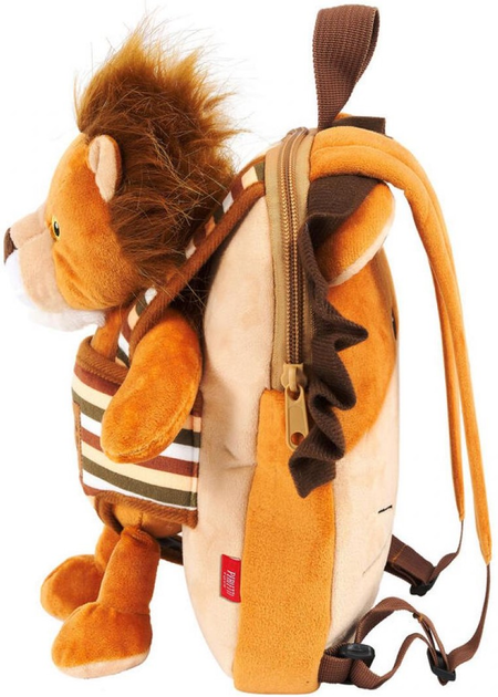 Plecak szkolny Perletti Lenny Lion Reversible Backpack 25 cm (8015831130750) - obraz 3