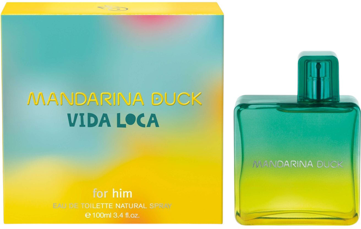 Туалетна вода для чоловіків Mandarina Duck Vida Loca For Him 100 мл (8058045436935) - зображення 3