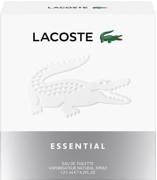 Туалетна вода для чоловіків Lacoste Essential 125 мл (3386460149297) - зображення 3