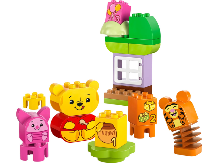 Zestaw klocków LEGO DUPLO Disney Przyjęcie urodzinowe Kubusia Puchatka 22 elementy (10457) - obraz 2