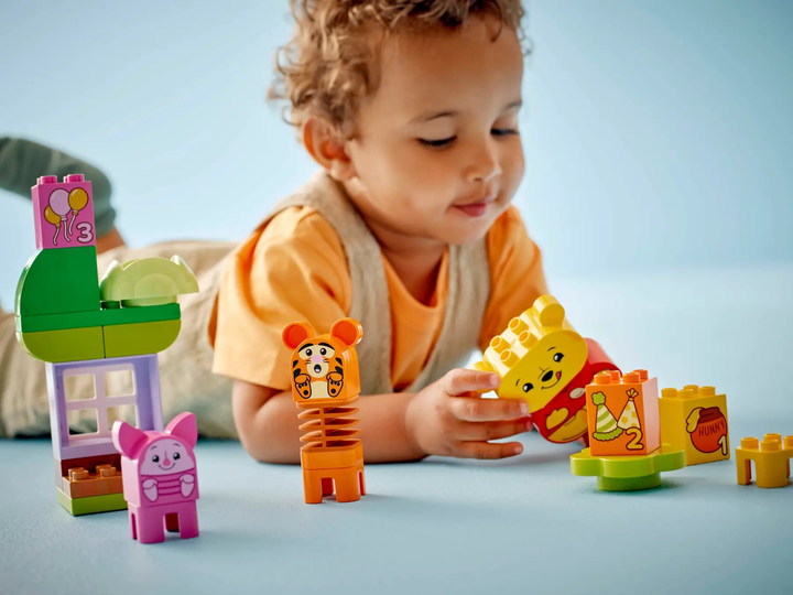 Конструктор LEGO DUPLO Disney День народження Вінні Пуха 22 елементи (10457) - зображення 6