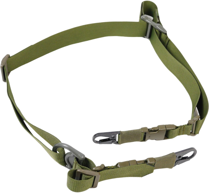 Ремінь 2-точковий для АК, РПК Kiborg Gun Sling G-2 Олива (k8030) - зображення 1