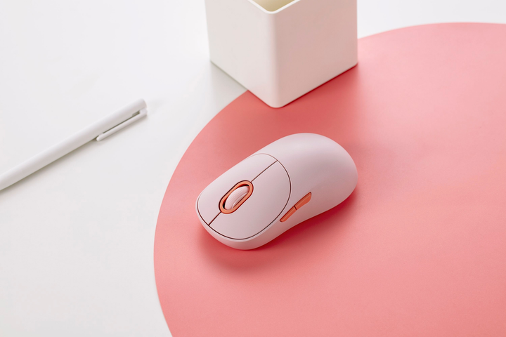 Мышь Xiaomi Mi Wireless Mouse 3 BHR8911GL Wireless/Bluetooth Pink (001012111067) - изображение 3