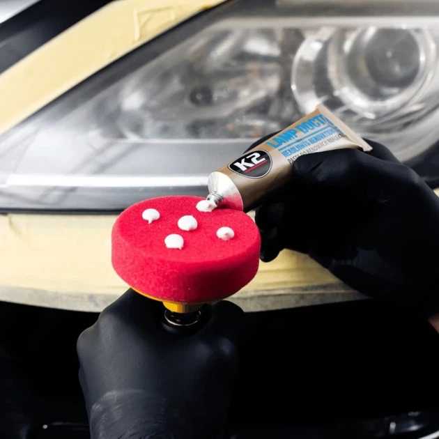 Повний набір для полірування та реставрації фар авто K2 Lamp Doctor Protect - зображення 6