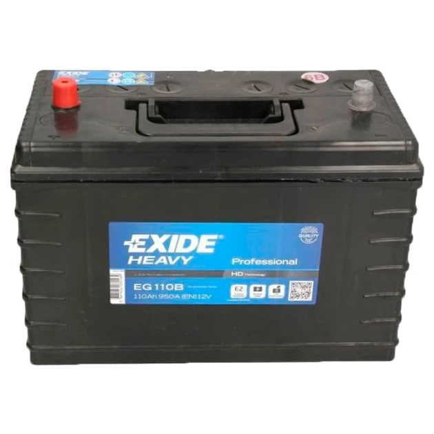 Акумулятор для авто Exide Heavy 12V 110AH 950A 330х173х240 (EG110B) - зображення 2