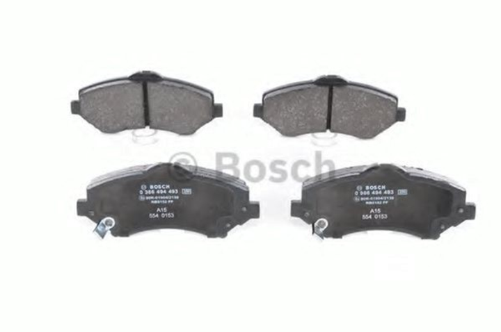 Дисковые тормозные колодки Bosch (0 986 494 493) - изображение 2