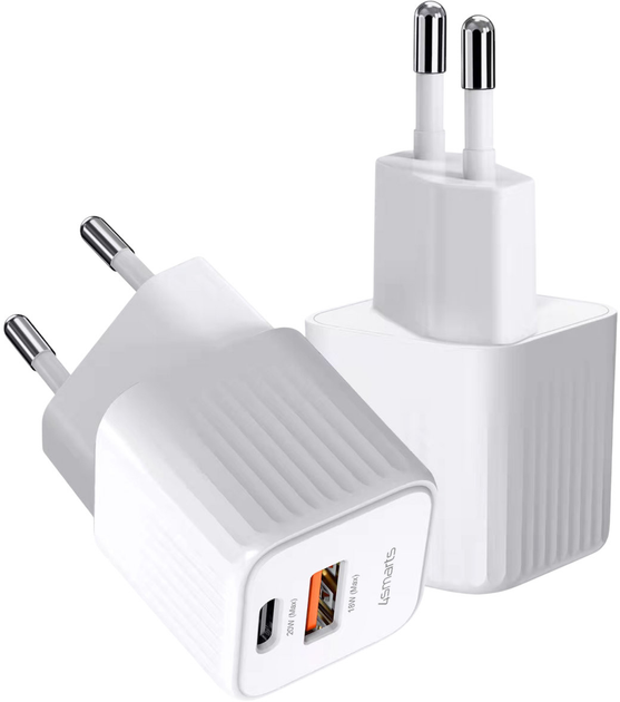 Мережевий зарядний пристрій 4smarts VoltPlug Duos Mini PD 20W White (4252011903344) - зображення 5