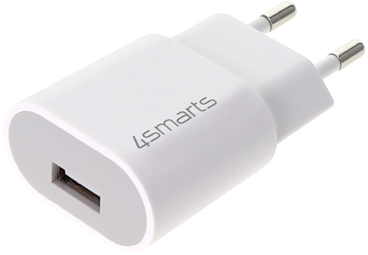 Мережевий зарядний пристрій 4smarts VoltPlug Compact 5W White (4250774983405) - зображення 4