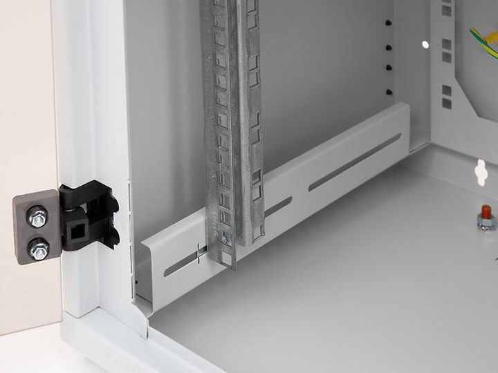 Szafa wisząca serwerowa Triton RBA AS5 19" 6U 600x495 Grey (RBA-06-AS5-CAX-A1) - obraz 7
