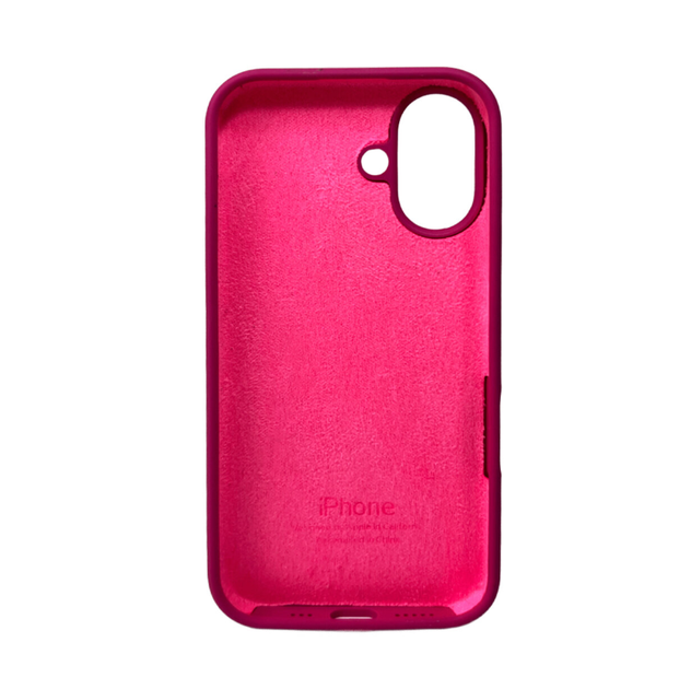 Защитный чехол-накладка Silicone Full Case AA Open Cam для Apple iPhone 16 Dragon Fruit (FullOpeAAi16-32) - Фото 2 Защитный чехол-накладка Silicone Full Case AA Open Cam для Apple iPhone 16 Dragon Fruit (FullOpeAAi16-32) - изображение 2