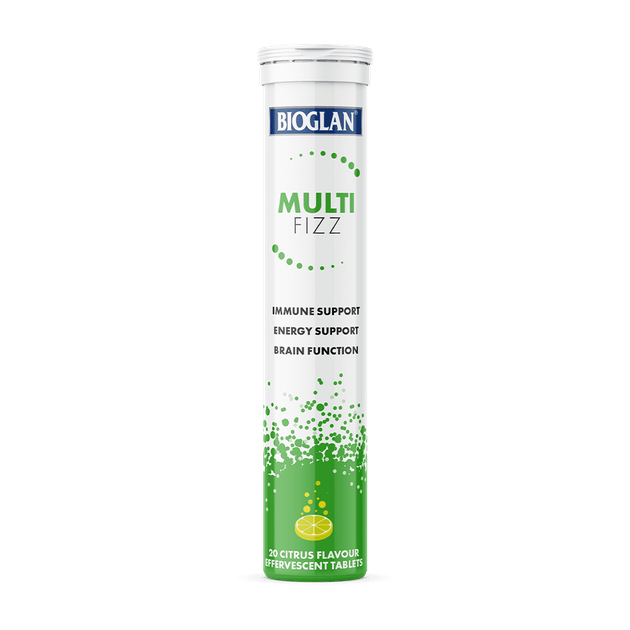 Bioglan Multi Fizz Effervescent Біоглан Мультивітаміни для дорослих шипучі таблетки 20 шт