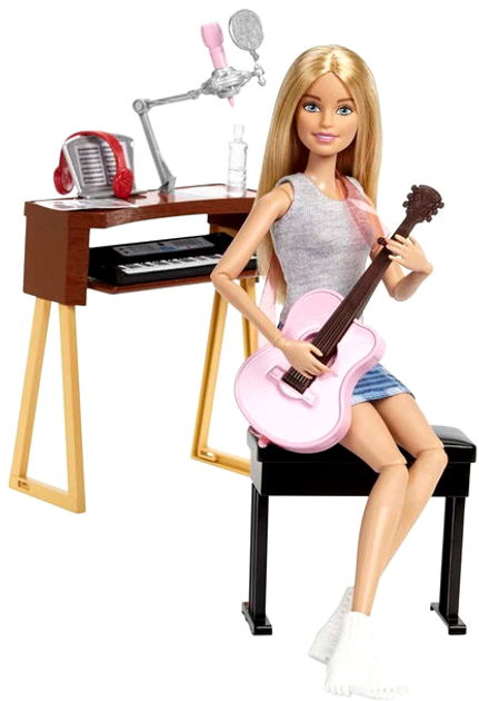 Кукла с аксессуарами Mattel Barbie You Can Be Anything Musician 30 см (6947731026371) - зображення 2