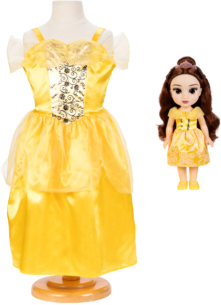 Лялька Jakks Pacific Disney Beauty and the Beast Belle с платьем для девочки 38 см (0192995240513) - зображення 2