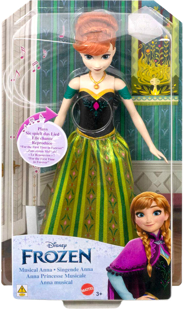 Lalka z akcesoriami Mattel Disney Frozen Musical Anna (194735126583) - obraz 1