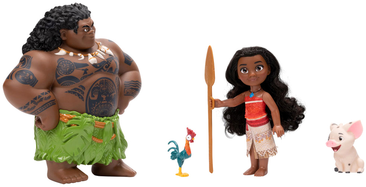 Набор кукол Jakks Pacific Disney Vaiana Moana & Mauhi (0192995223127) - зображення 4