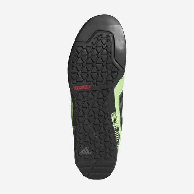 Чоловічі кросівки для туризму adidas Terrex Swift Solo 2 IE8052 47.5 Зелений/Чорний (4066763514396) - зображення 6