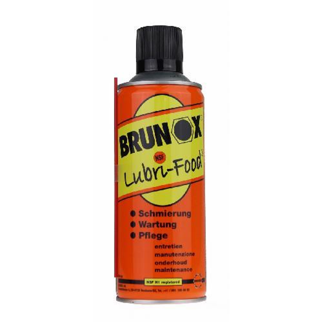 Універсальне мастило Brunox Lubri Food, спрей 400ml BR040LF - зображення 2